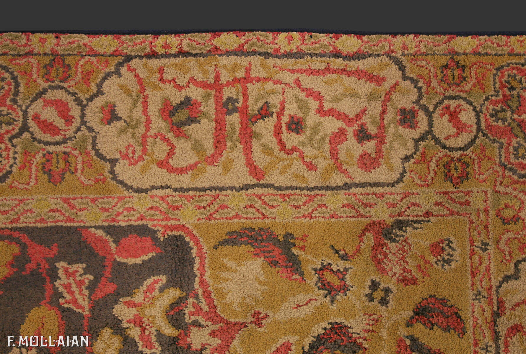 Teppich Semi-Antiker Europäischer Seide n°:10280892